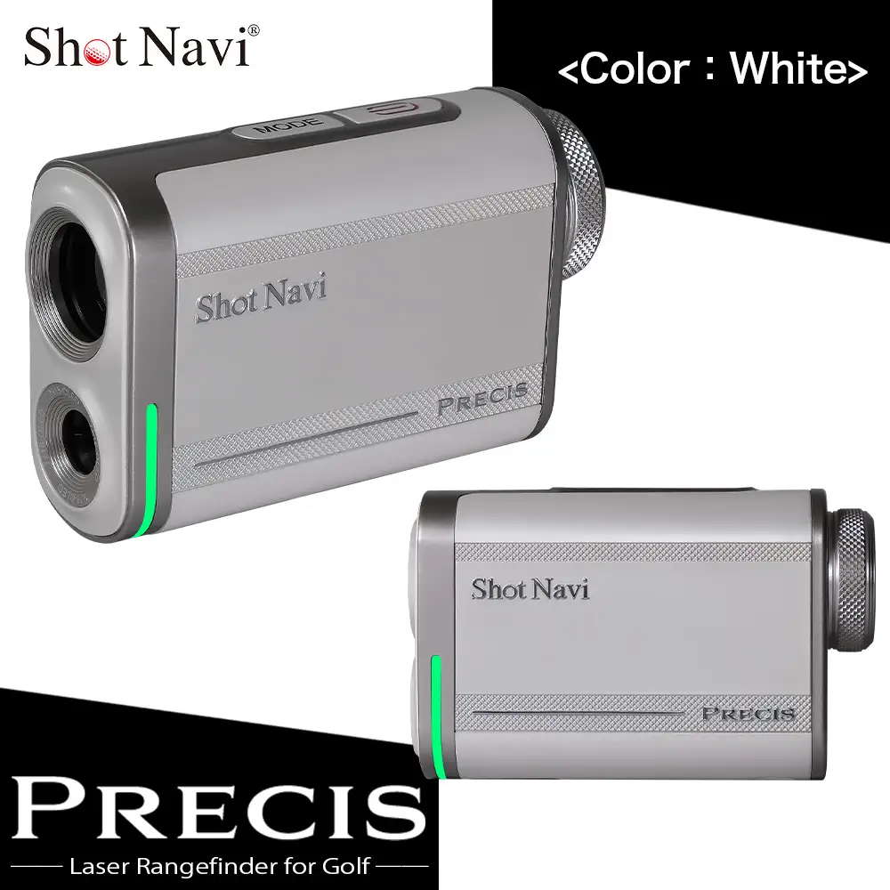 Shot Navi PRECIS（ショットナビ プレシス）＜ホワイト＞　【11218-1020】 ゴルフ 距離計