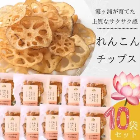 れんこんチップス 30g×10袋セット【1731235】