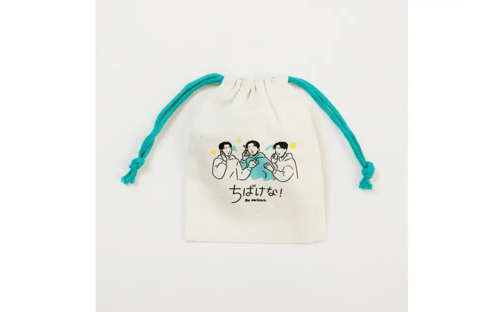 ちばけな！巾着ポーチ