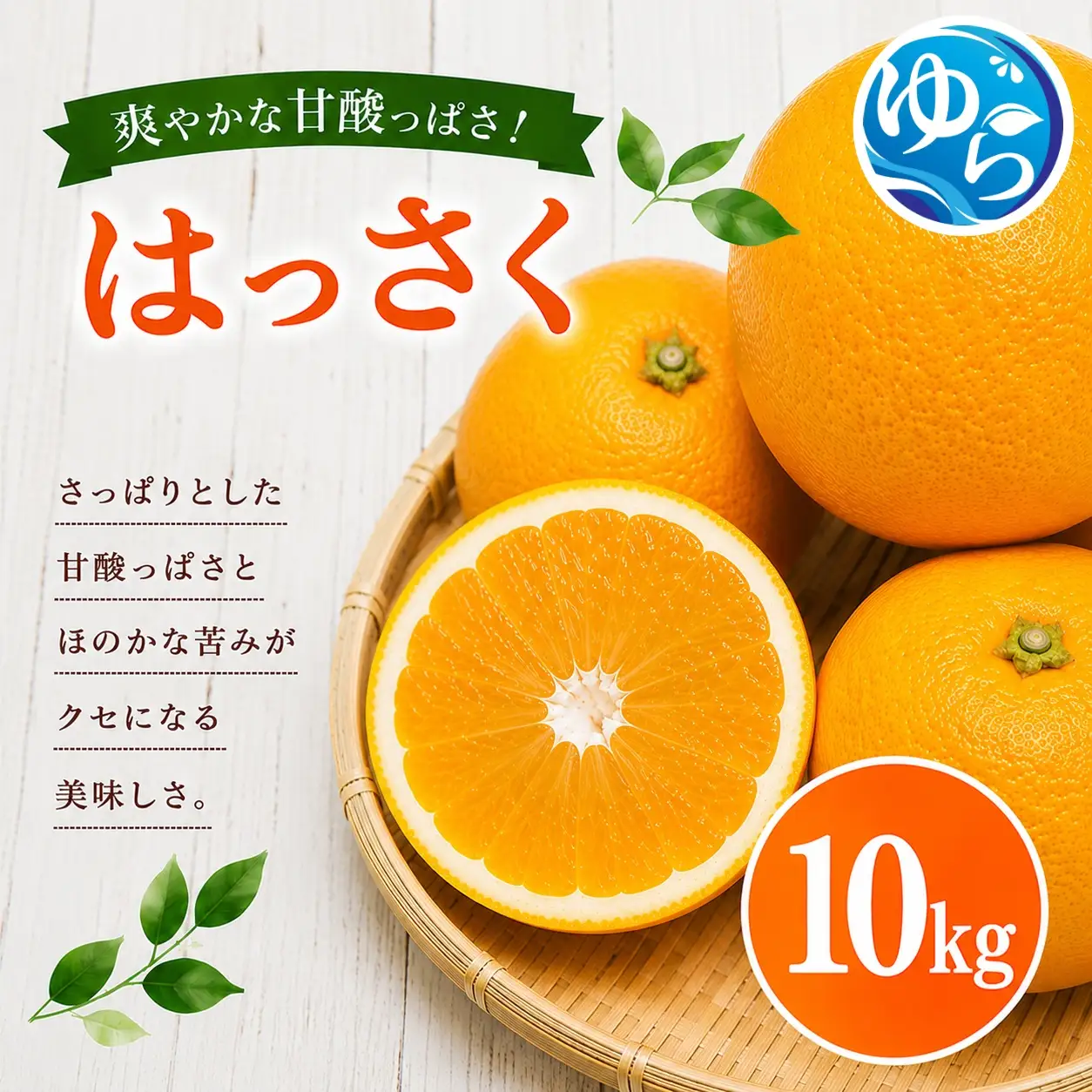 和歌山県産 はっさく 10kg  サイズおまかせ / 八朔 ハッサク 柑橘 果物 和歌山 ※2027年2月中旬～3月中旬に順次発送予定 ※北海道・沖縄・離島配送不可 【eiw021-r-10】