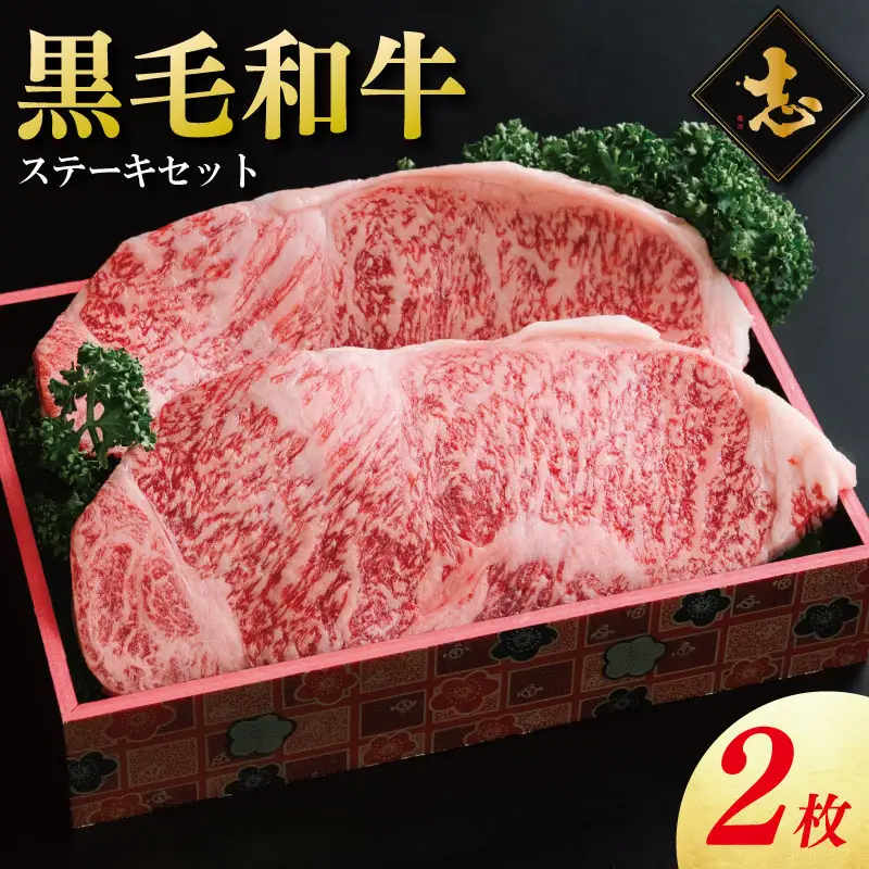 徳島県産 黒毛和牛 ステーキ 2枚