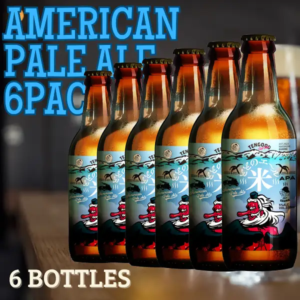 クラフトビール ととのエール（米） 6本セット テングビール