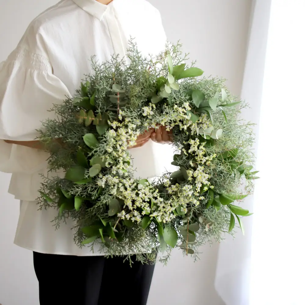 【母の日】森の香りのグリーンリース