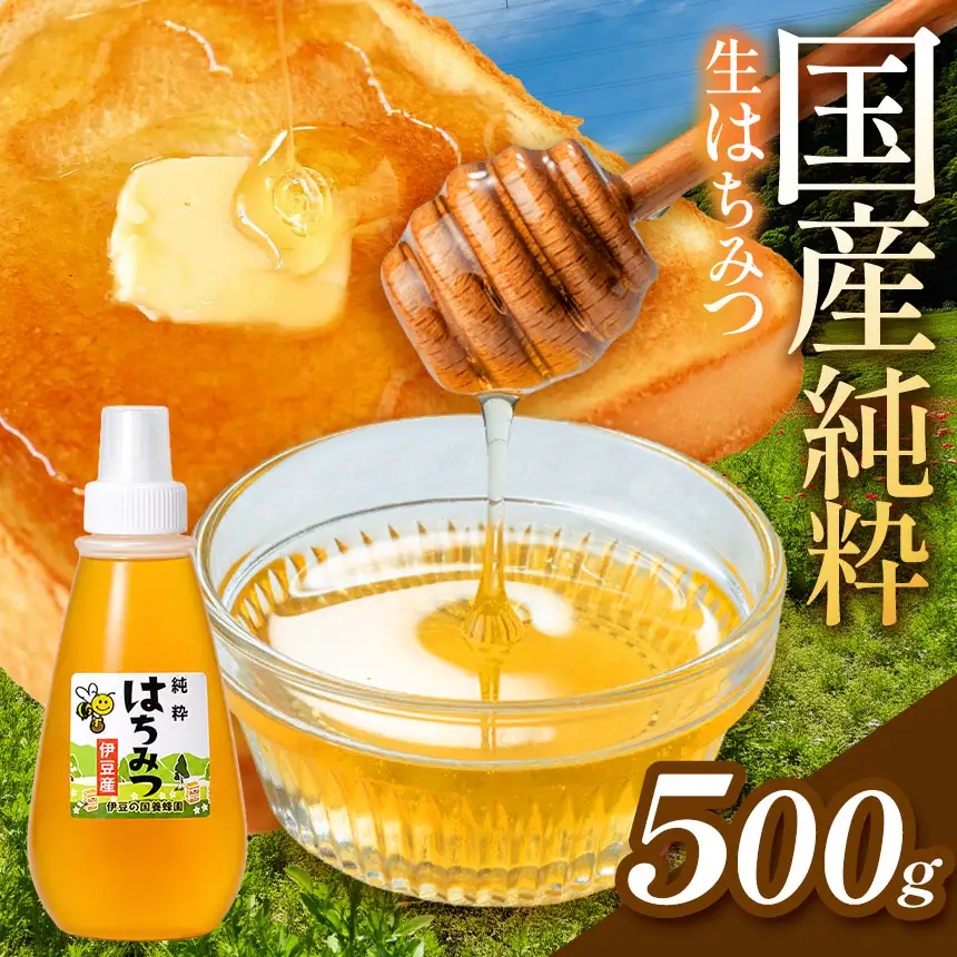 蜂蜜500ｇ(1本)　伊豆の国養蜂園