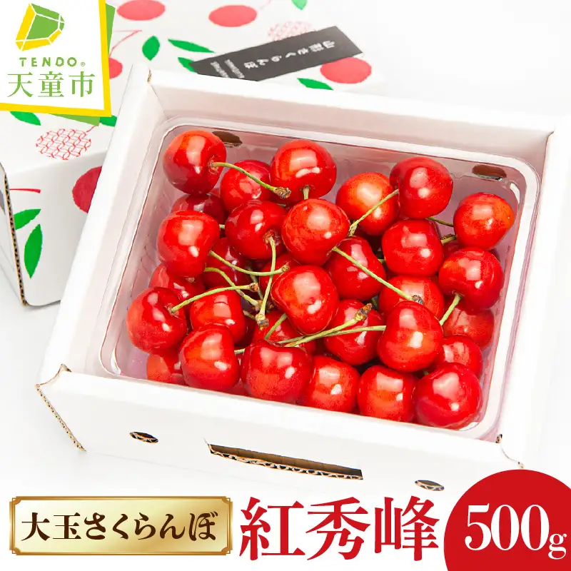 大玉 さくらんぼ ( 紅秀峰 ) 500g 山形 08-06-021