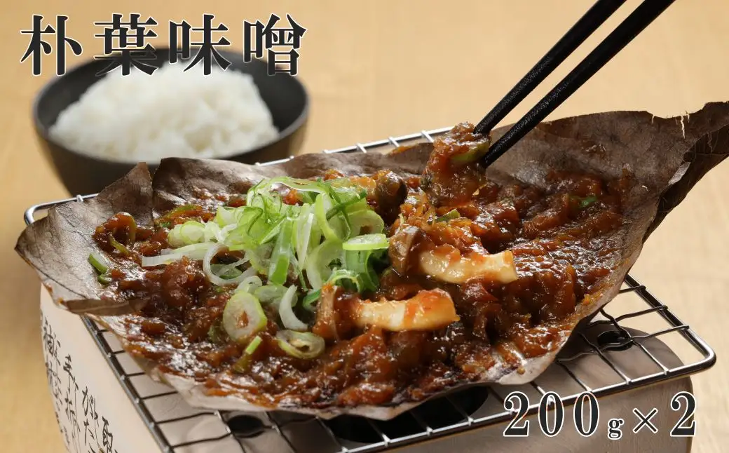 朴葉味噌（200g×2）味噌【124-2】