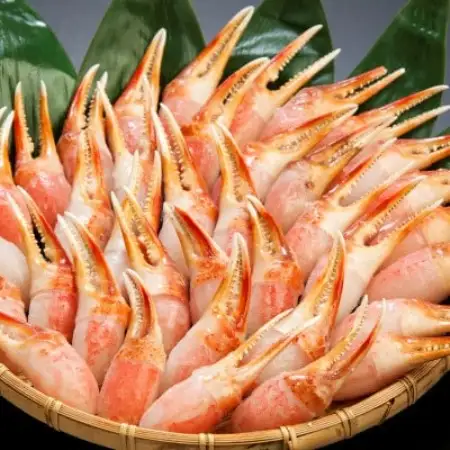 使い分け便利!生冷ずわい蟹爪・爪下セット各1kg　計2kg【カット済】【配送不可地域：離島】【1735712】