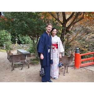 【宮島】和服デートが楽しめる　お着物レンタル男女ペアチケット