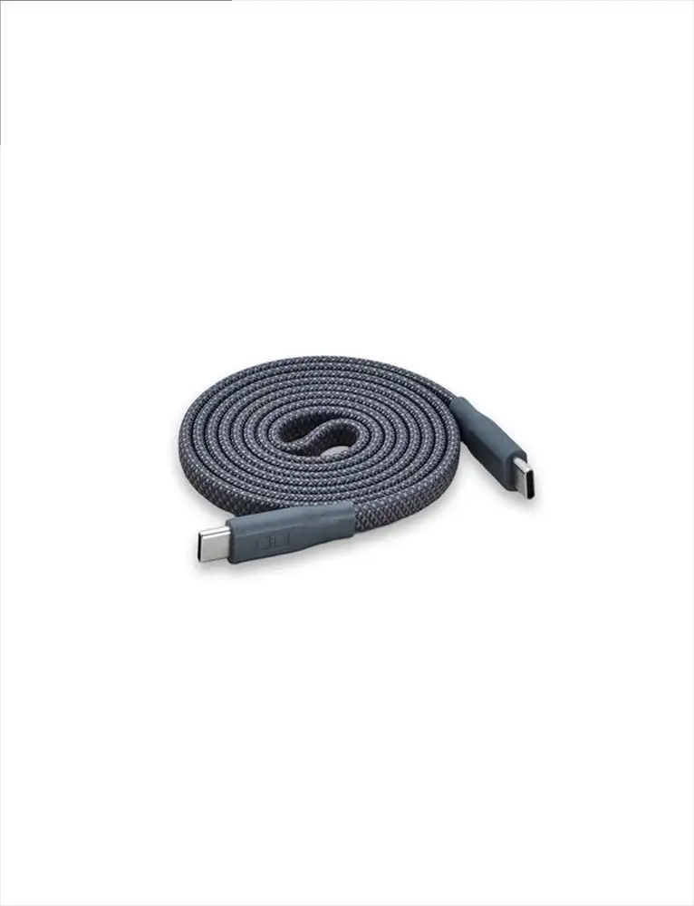 CIO ケーブル Mate Flat Spiral Cable CtoC Type-Cケーブル 充電 iPhone スマートフォン iPad ライトブラック [2658]