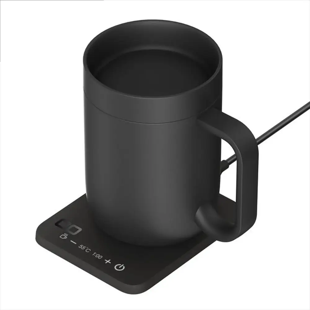 CIO 保温マグカップ カップウォーマー  ワイヤレス充電器 MugWarmer 2 ブラック [2666]