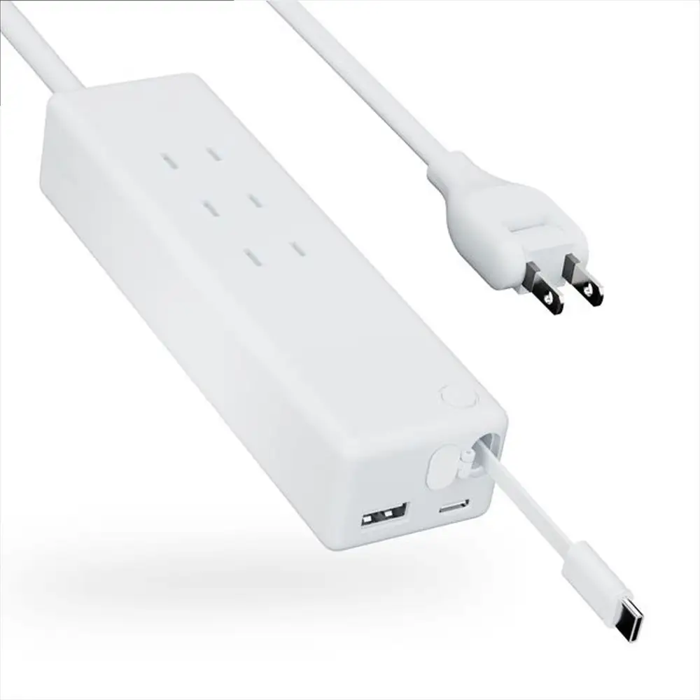 CIO 電源タップ マルチタップ 延長コード 1.5m USB-C×2 USB-A×1  Mate Tap002 ナチュラルホワイト [2668]