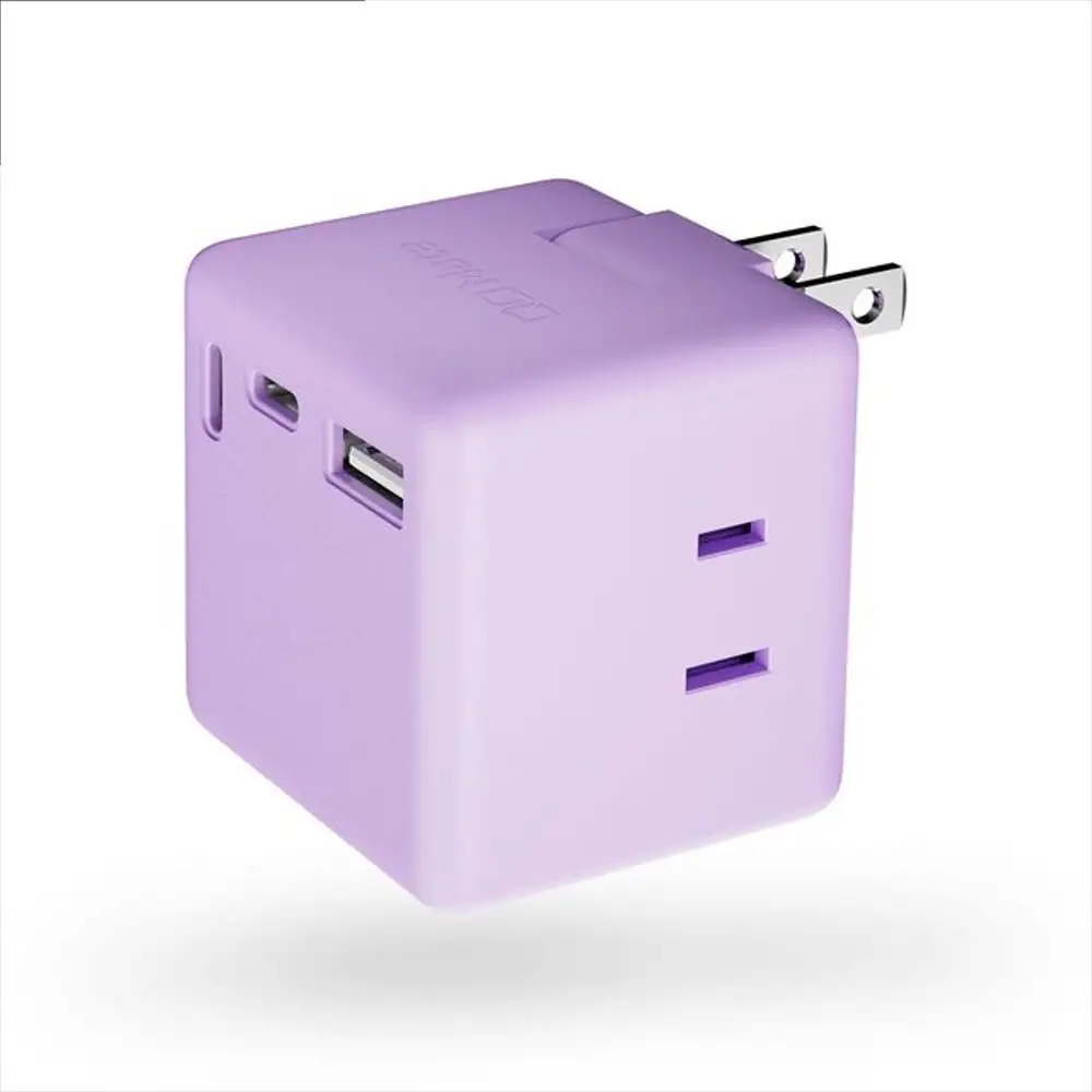 CIO 充電器 電源タップ コンセント マルチタップ 急速充電 タイプC タイプA Mate Tap001 エアリーパープル [2690]