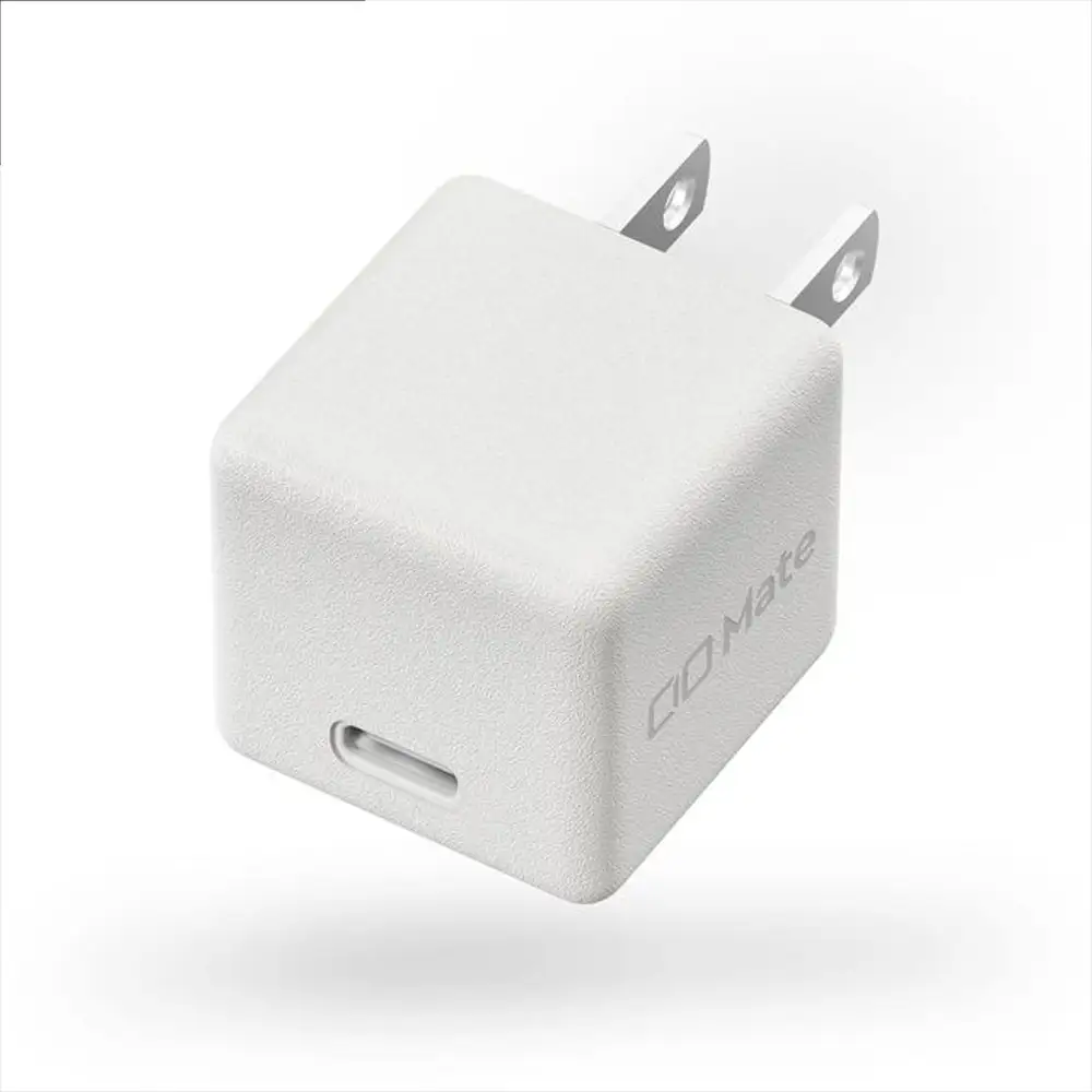 CIO 充電器 小型 急速充電 コンセント タイプC iPhone iPad Android Mate Charger002 ナチュラルホワイト [2692]