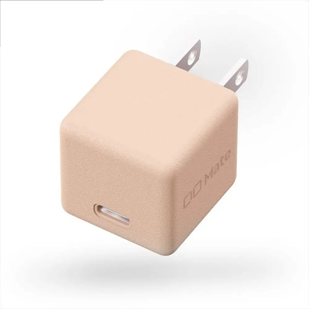 CIO 充電器 小型 急速充電 コンセント タイプC iPhone iPad Android Mate Charger002 シェルピンク [2693]