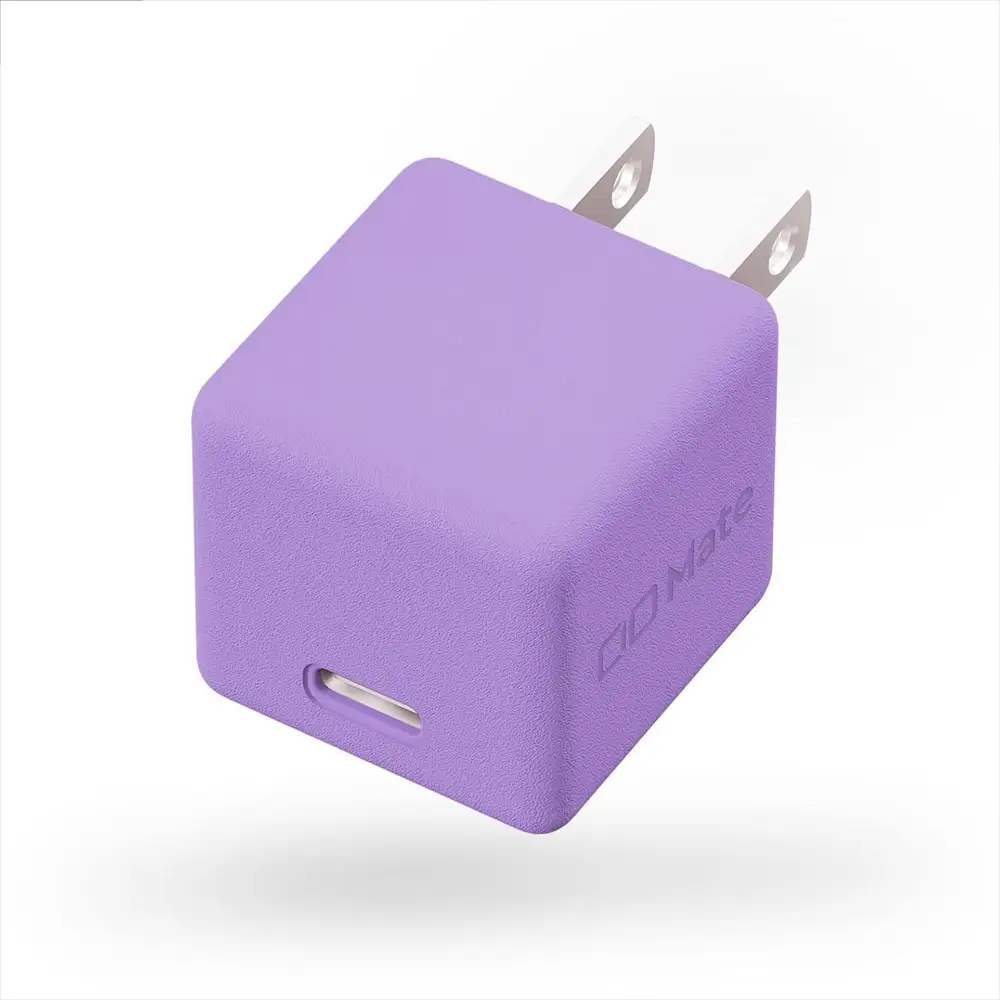 CIO 充電器 小型 急速充電 コンセント タイプC iPhone iPad Android Mate Charger002 エアリーパープル [2696]