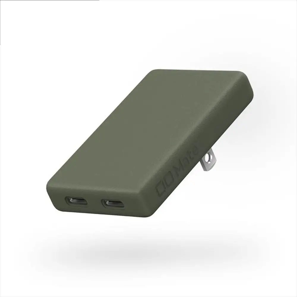 CIO 充電器 小型 急速充電 コンセント タイプC iPhone iPad Mate Charger 003 モスグリーン [2700]