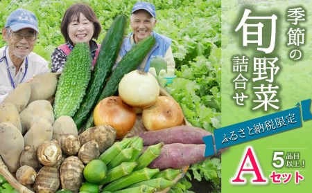 【旬のお野菜詰め合わせセットＡ】農産物直売所「北はりま旬菜館」からお届け！(05-13) 詰合せ 野菜 セット 野菜 旬 生野菜
