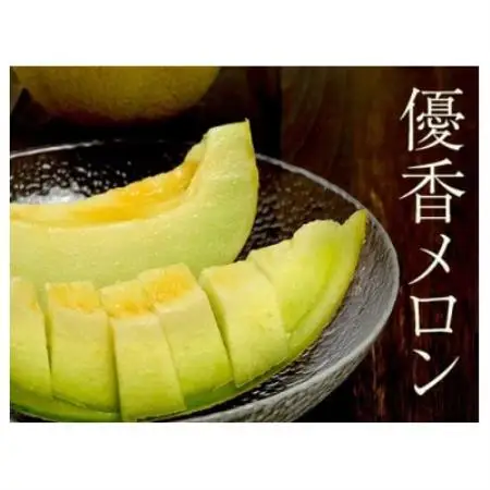 数量限定!こだわり農家さんの希少な優香メロン【3L×2】【配送不可地域：離島・北海道・沖縄県・東北】【1735421】