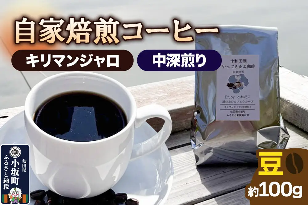 自家焙煎コーヒー キリマンジャロ （AAキボ）／中深煎り 豆100g