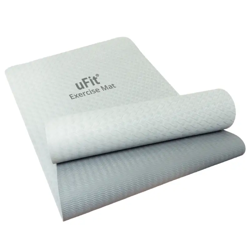 uFit Exercise Mat　200×90cm【グレー】 【136027-1】