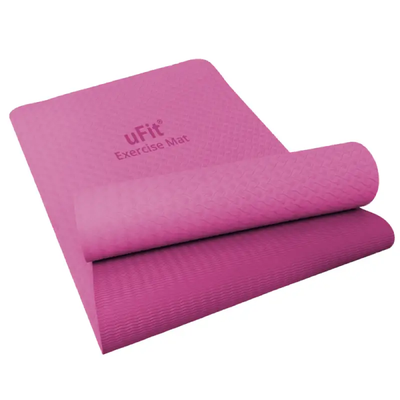 uFit Exercise Mat　200×90cm【ダスティピンク】 【136027-3】