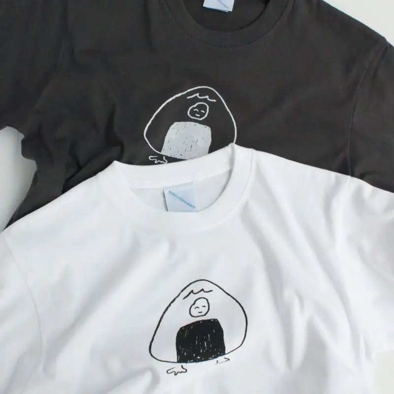 【Mr.Rice ball】Tシャツ 新潟県 Mサイズ墨 規