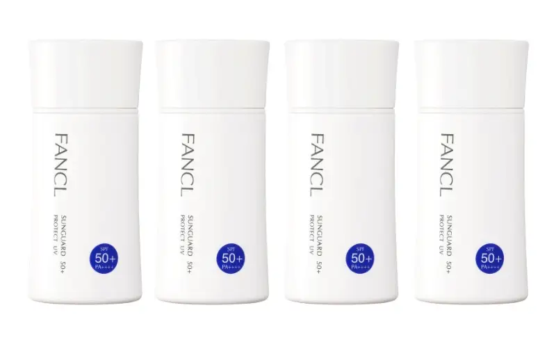 ファンケル 定期便 12回 4本 計48本 日焼け止め サンガード50+ プロテクトUV （SPF50+・PA++++） FANCL 【日焼け止め】