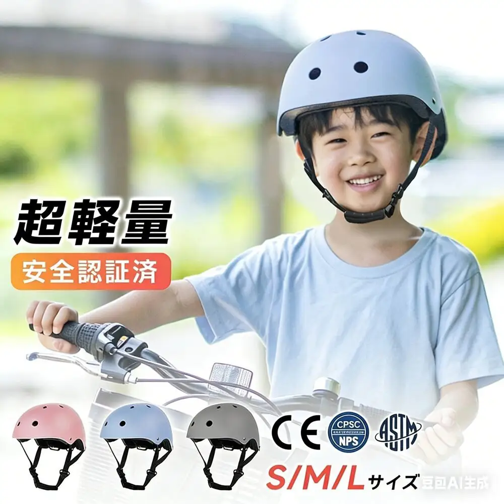 自転車ヘルメット Sサイズ  グレー