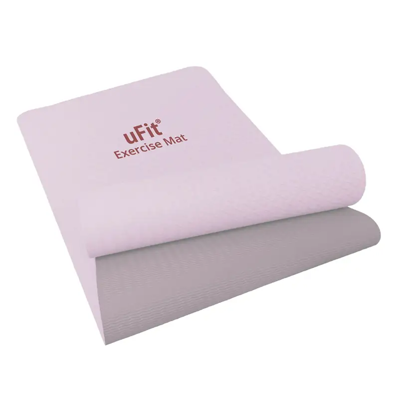 uFit Exercise Mat　183×61cm【ピンクグレー】 【136028-4】