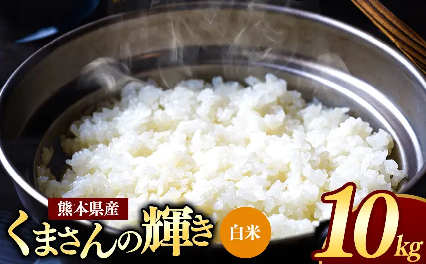 熊本県産 くまさんの輝き 白米 10kg