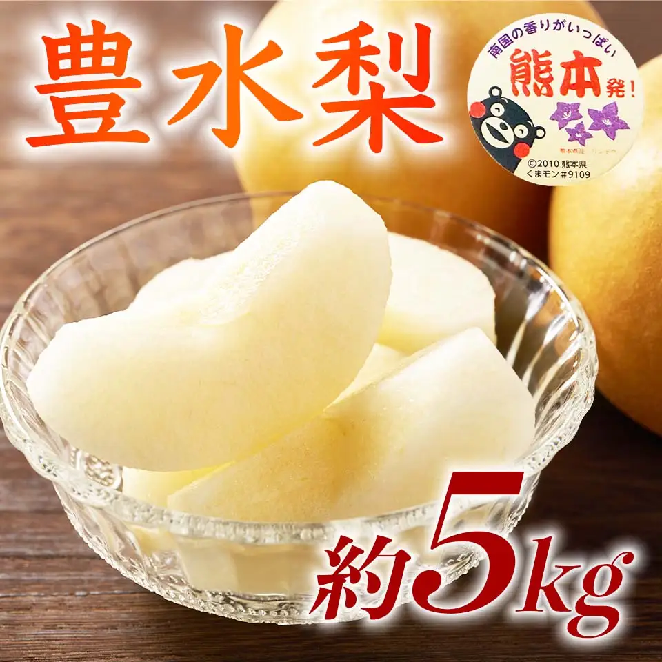 先行予約 豊水梨 約5㎏ (6～18玉)【2026年8月上旬～2026年8月下旬発送予定】