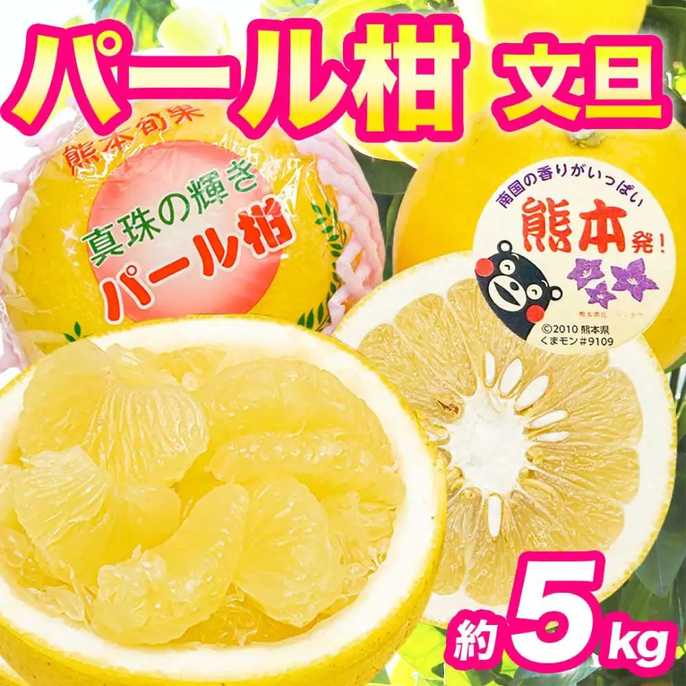 先行予約 パール柑 文旦 秀品  約5kg （6～18玉）【2027年2月上旬～2027年3月下旬配送予定】