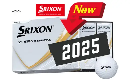 Srixon Z STAR ホワイトゴルフボール 24個セット ゴルフボール スリクソン Z-STAR ダイヤモンド3 ホワイト【2ダース/24