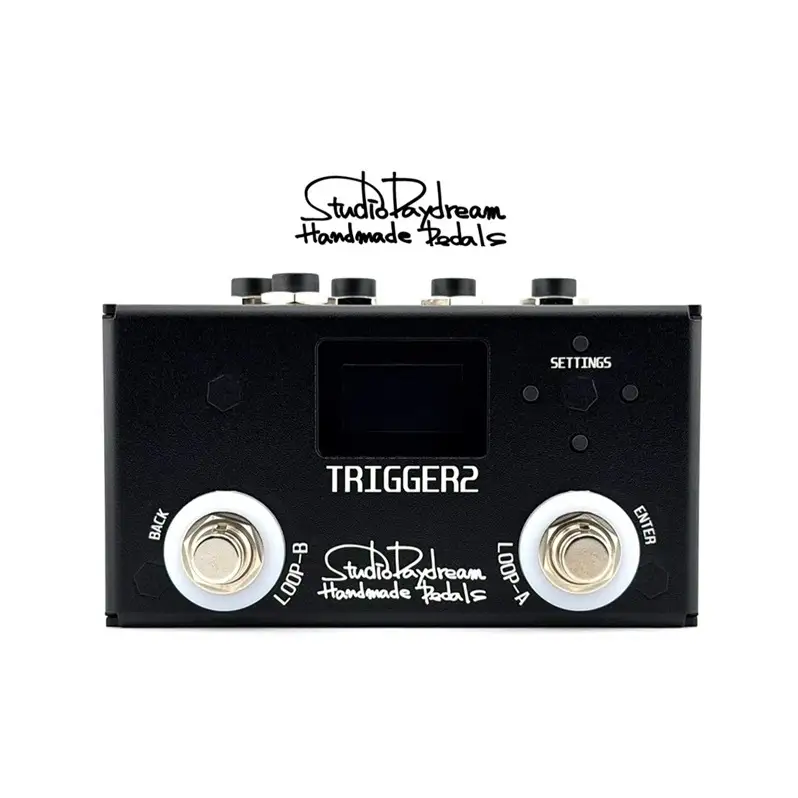 TRIGGER2 V6.3 StudioDaydream スイッチャー 2ループ MIDI コントロール端子 エフェクター ギター