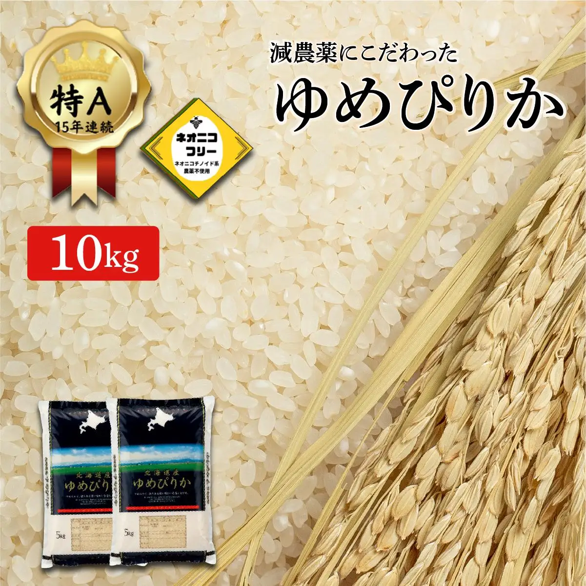 令和7年産 アグリプロ未来のゆめぴりか 10kg(5kg×2袋)【a178-002】