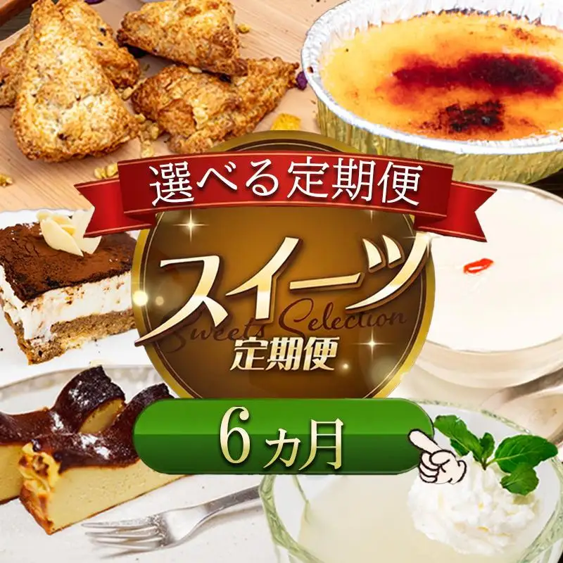 お菓子屋さんの お菓子 定期便 6か月 毎月 お届け 