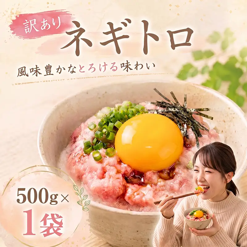 ねぎとろ】大熊 ねぎとろ 500g CF010 | 高知県安芸市 | ふるさと納税