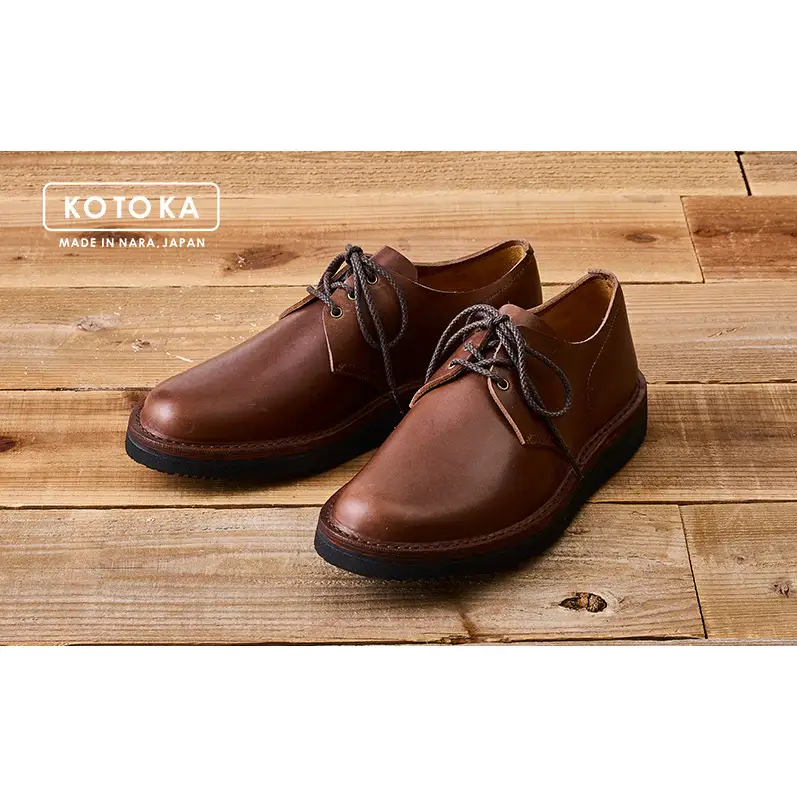 KOTOKA コトカ 紳士靴 一枚革 ダービー KTO2008 ( ブラウン ) 【 ファッション 靴 シューズ 雑貨 日用品 牛革 】 【 お洒落 レザーシューズ 快適 メンズ 】 25.0cm
