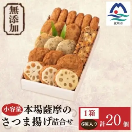 無添加 甘さ控えめ 本場薩摩のこだわりさつま揚げ詰合せ　小容量 Z0-65【配送不可地域：離島】【1738075】