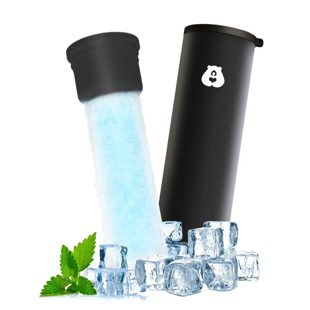 冷温スティック　W-BOTTLE　ブラック
