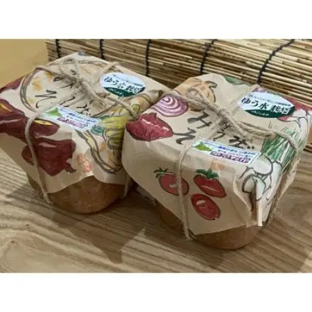 【北海道小清水町】小清水のゆう水みそ500g×2個【配送不可地域：離島】【1739473】
