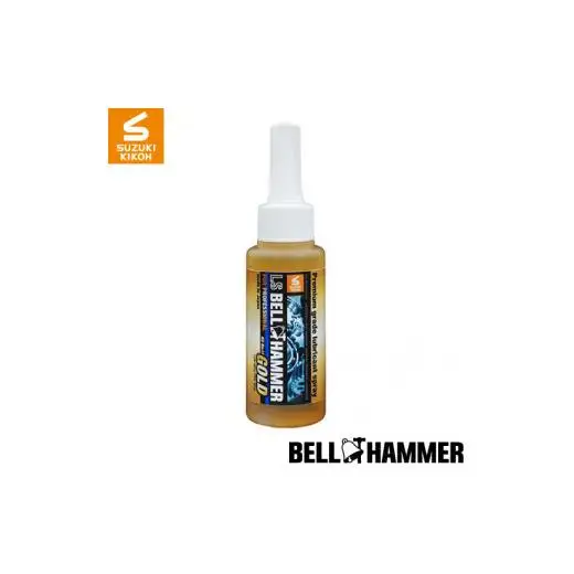 LSベルハンマーゴールド 原液ボトル 80ml ベルハンマー バイク メンテナンス 工具 潤滑油 LSベルハンマー ゴールド 1本 スズキ機工 