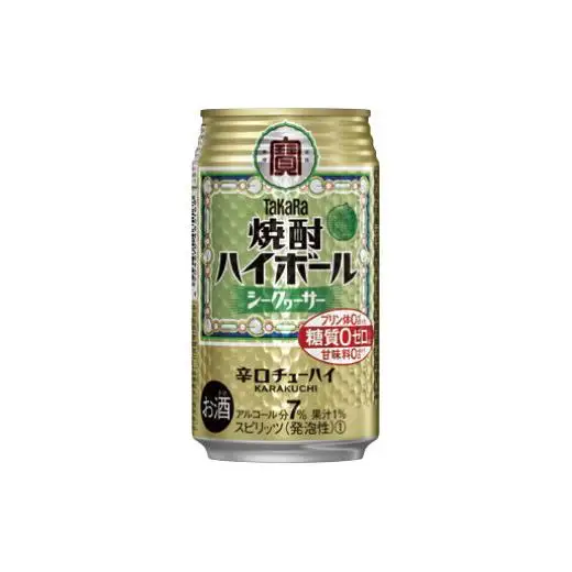 宝酒造 タカラ 焼酎 ハイボール シークヮーサー 350ml 24本 酒 サイダー割り アルコール 缶チューハイ ギフト 父の日 母の日 お酒 おすすめ 酎ハイ 7％ 辛口 甘味料ゼロ 糖質ゼロ プリン体ゼロ 1ケース 缶 栗原酒販 千葉県 松戸市
