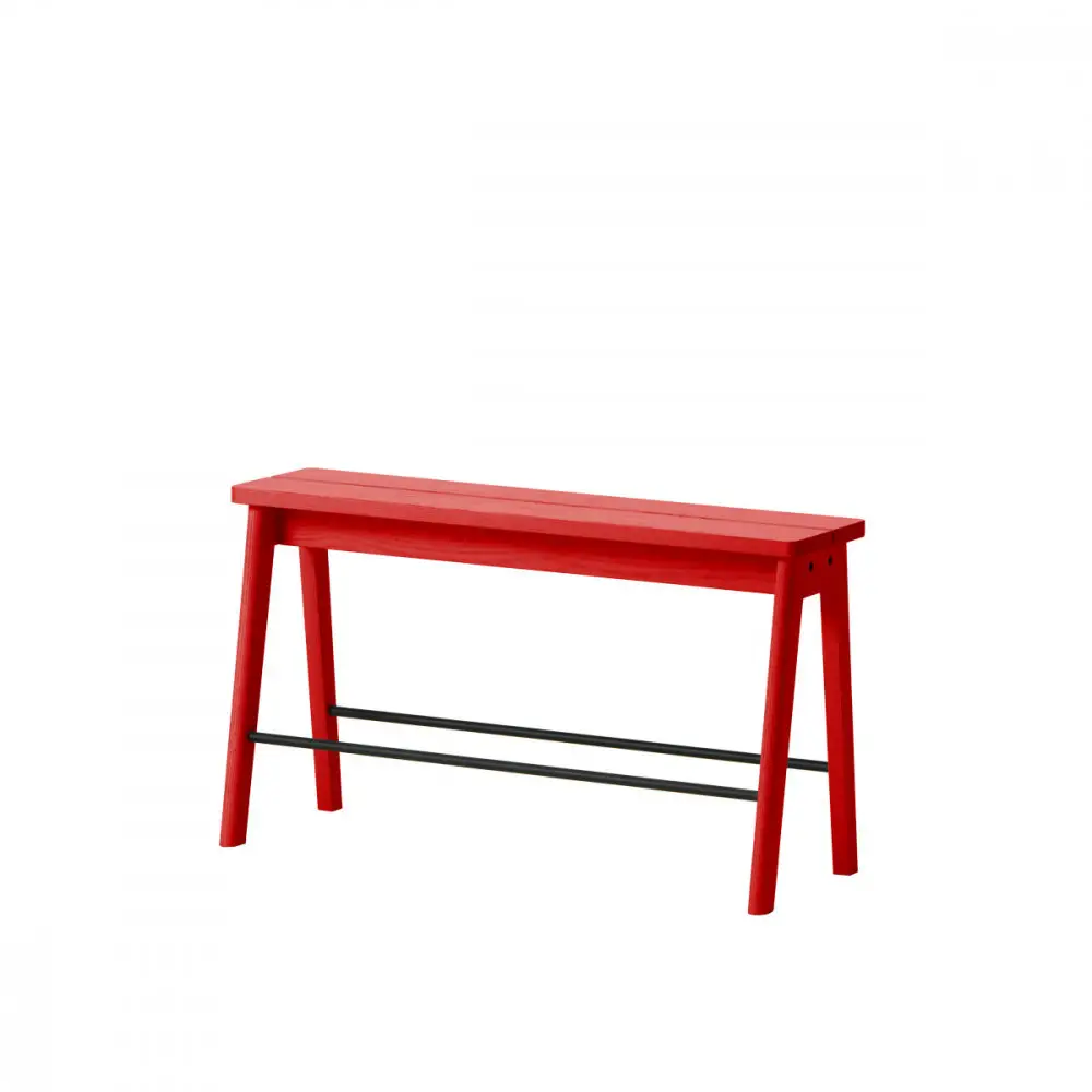 旭川家具 コサイン シューラックベンチ レッド 家具 _04938