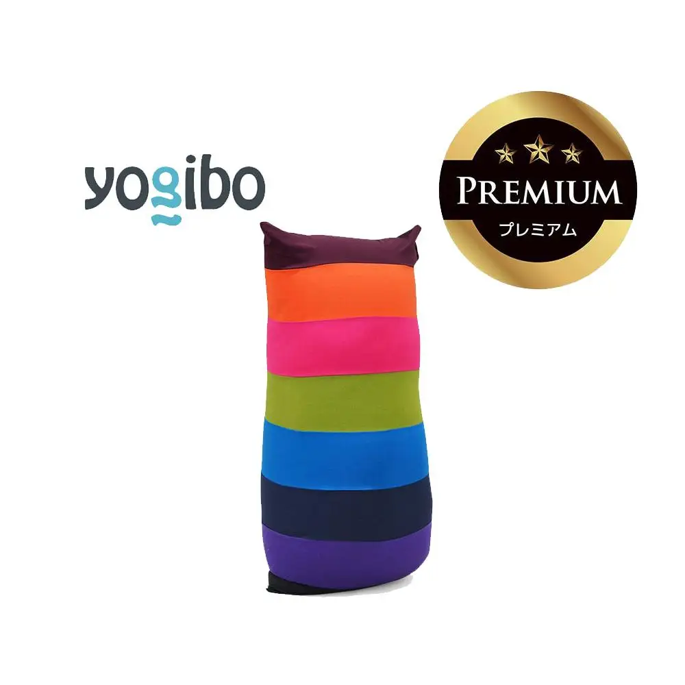 Yogibo Lite Rainbow Premium ブライト │ 送料無料 全国配送離島含 ビーズクッション カバー 洗える （ヨギボー ライト レインボー プレミアム）