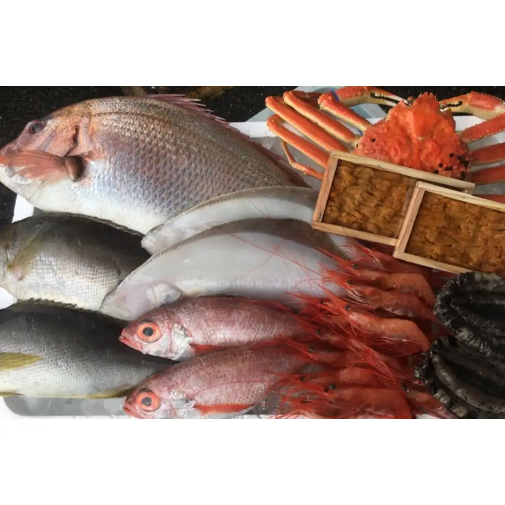＜定期便＞『境港の全部を食す』旬のお魚宅配便(全4回)
