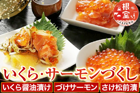 [鮭匠ふじい]いくら・サーモンづくし B-42016