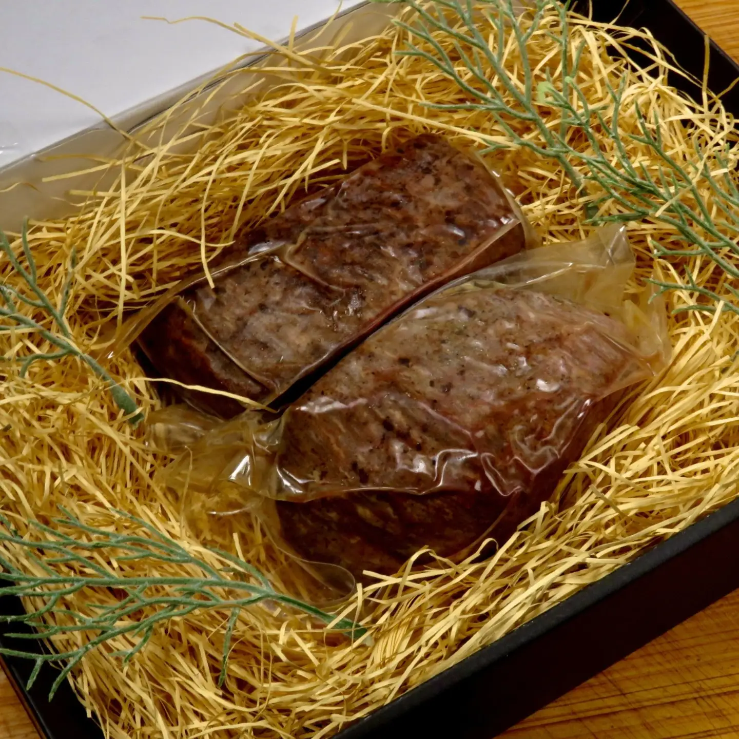 【セット】博多和牛A5ランク　ローストビーフギフトセット約200g×2個