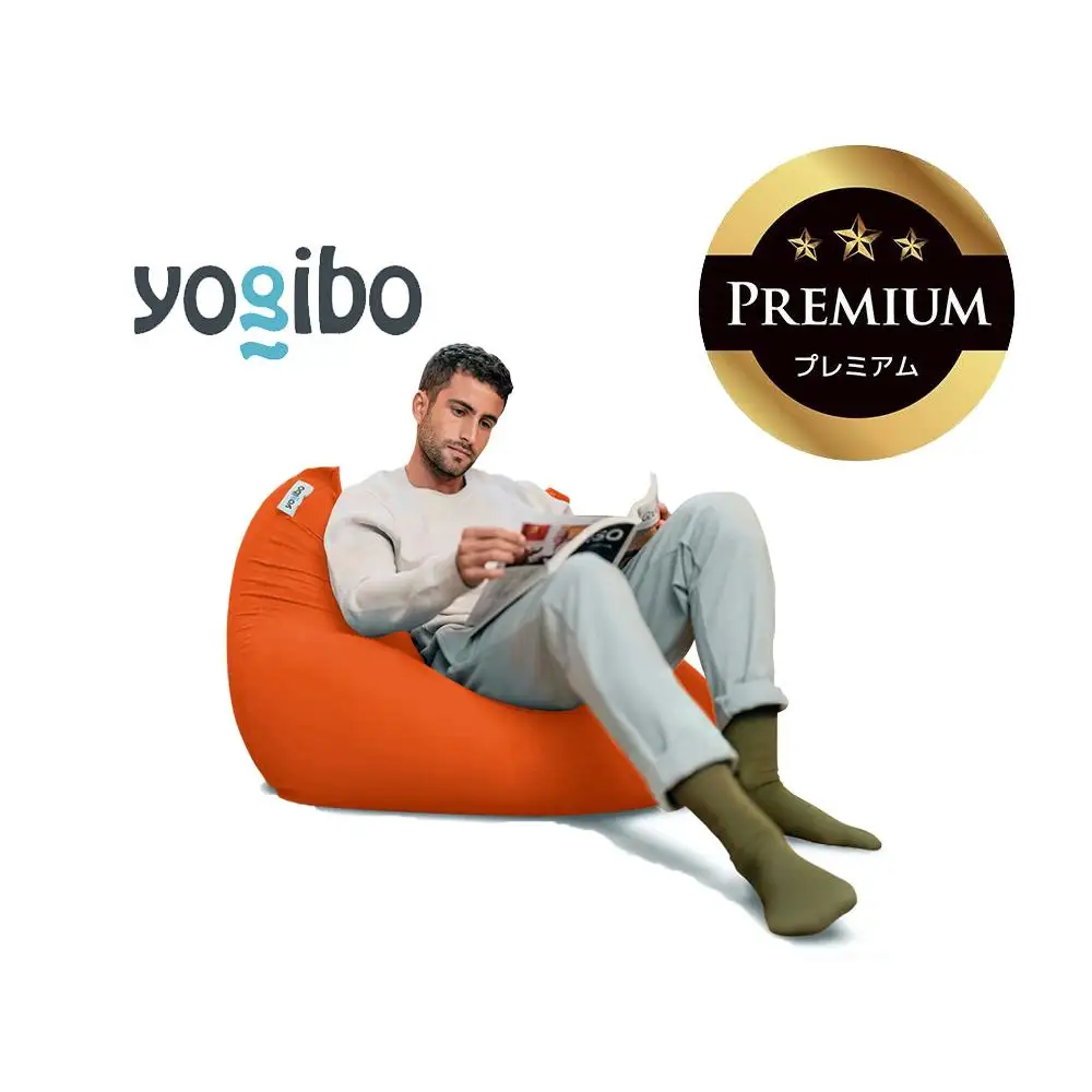 Yogibo Mini Premium オレンジ │ 送料無料 全国配送離島含 ビーズ