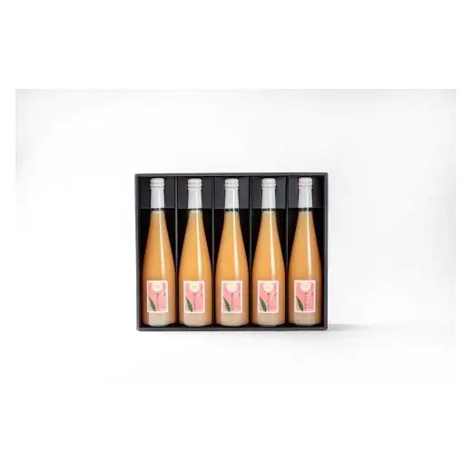 N344　あら川の桃ドリンク５００ｍｌ　５本